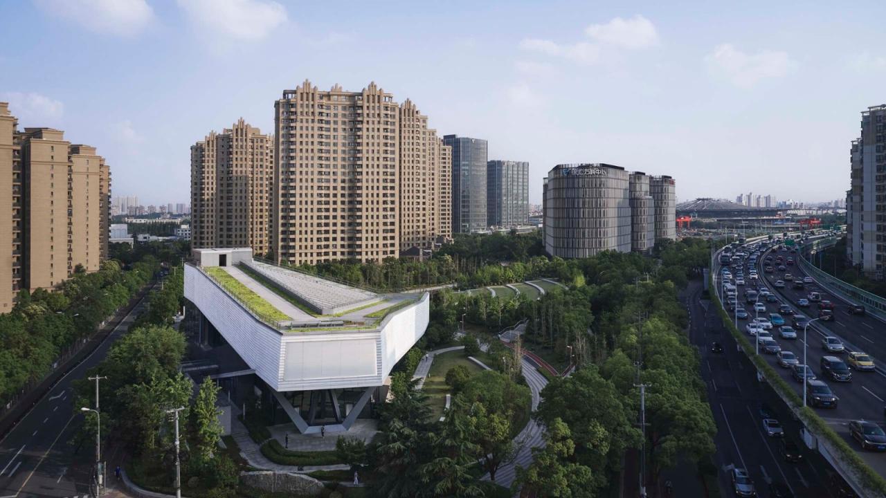 BIM建筑|绿谷艺术中心 / 山水秀建筑事务所 BIM建筑|绿谷艺术中心 / 山水秀建筑事务所