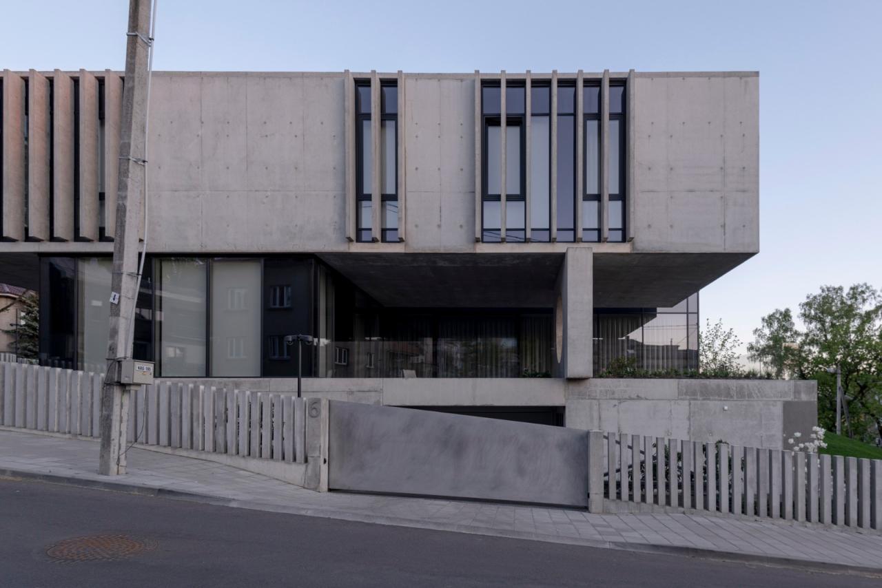BIM建筑|现代主义混凝土住宅,考纳斯之家 / Architectural Bureau G.Natkevicius & Partners BIM建筑|现代主义混凝土住宅,考纳斯之家 / Architectural Bureau G.Natkevicius & Partners