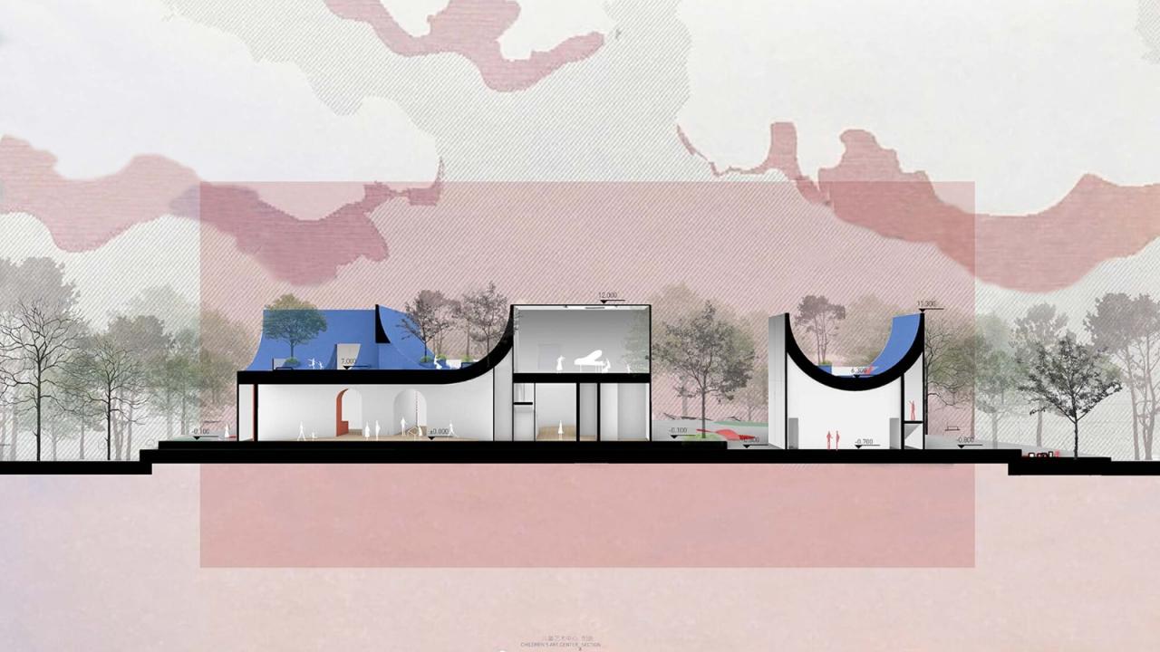 BIM建筑|方.fun 兴隆湖儿童艺术中心 / 相对建筑 BIM建筑|方.fun 兴隆湖儿童艺术中心 / 相对建筑