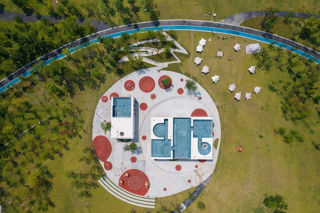 BIM建筑|方.fun 兴隆湖儿童艺术中心 / 相对建筑 BIM建筑|方.fun 兴隆湖儿童艺术中心 / 相对建筑