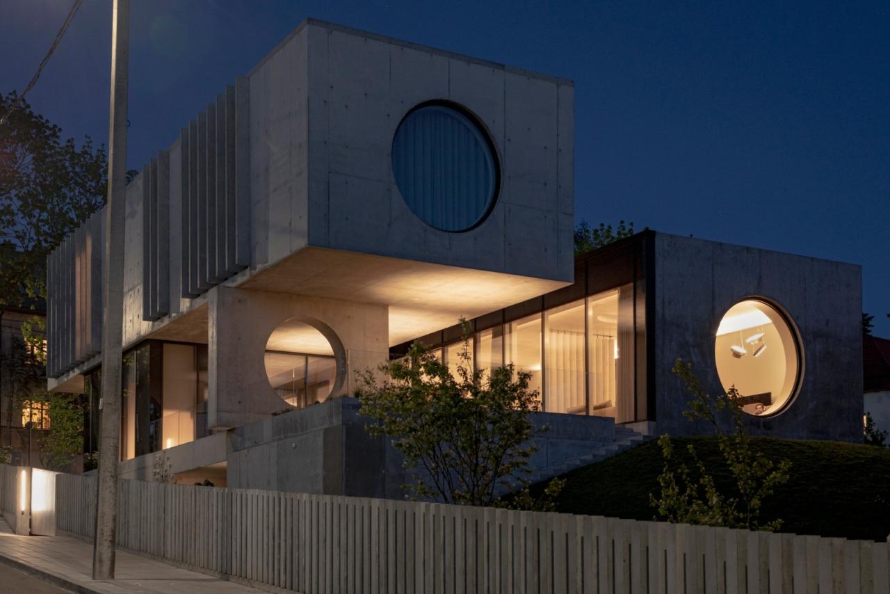 BIM建筑|现代主义混凝土住宅,考纳斯之家 / Architectural Bureau G.Natkevicius & Partners BIM建筑|现代主义混凝土住宅,考纳斯之家 / Architectural Bureau G.Natkevicius & Partners