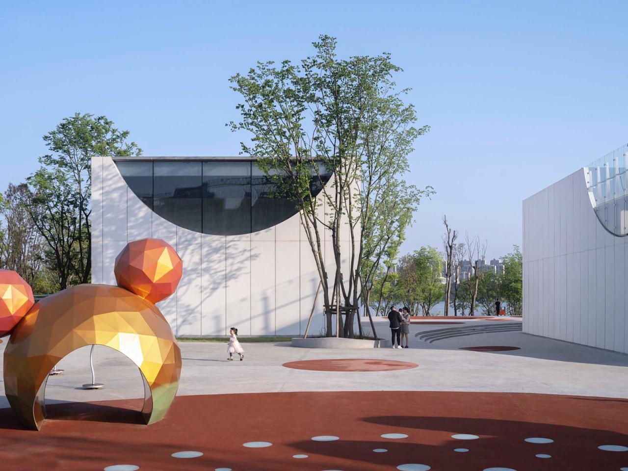 BIM建筑|方.fun 兴隆湖儿童艺术中心 / 相对建筑 BIM建筑|方.fun 兴隆湖儿童艺术中心 / 相对建筑