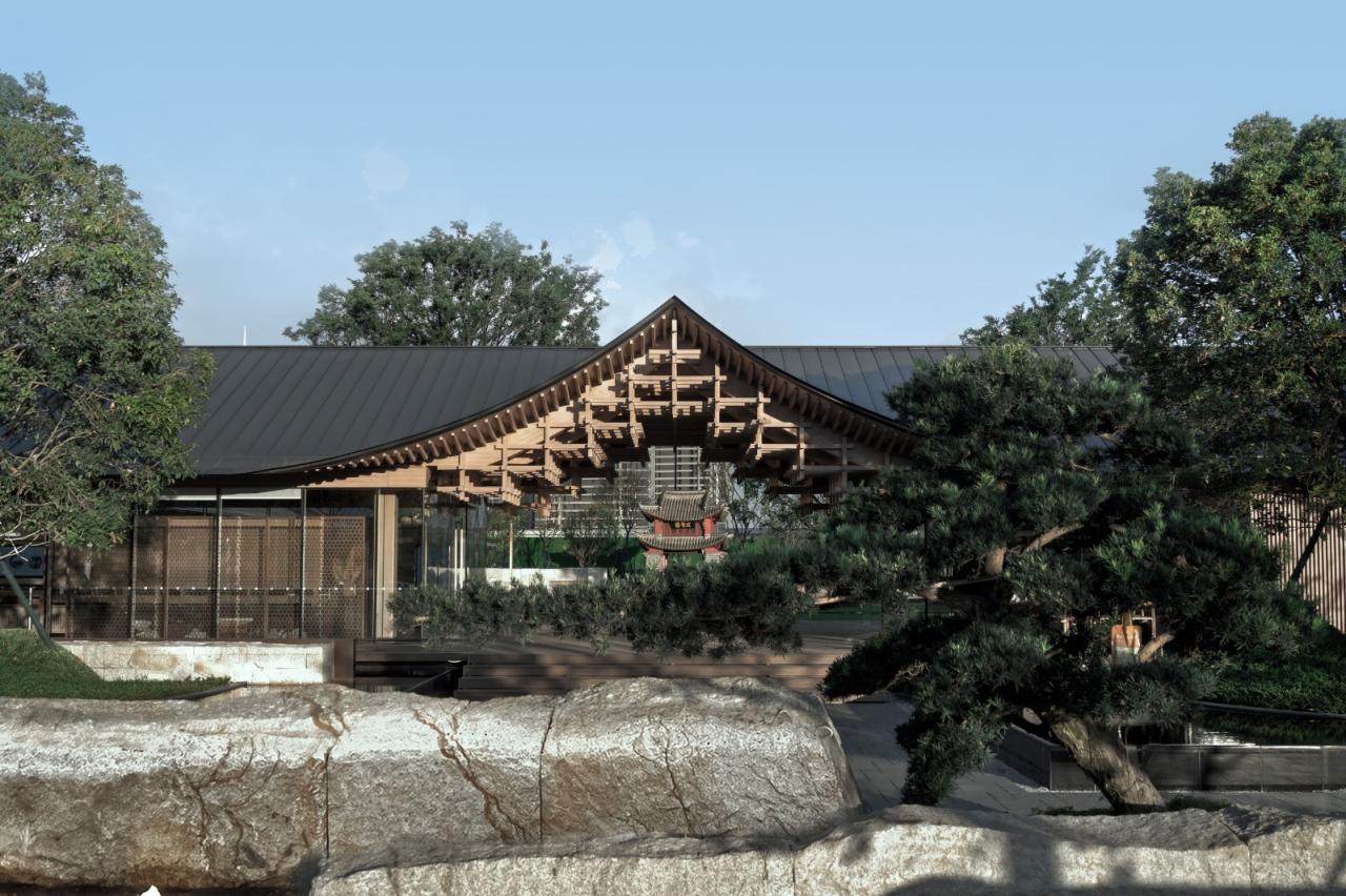 BIM建筑|昆明草海文星楼公园项目 / XAA建筑事务所詹涛工作室 BIM建筑|昆明草海文星楼公园项目 / XAA建筑事务所詹涛工作室