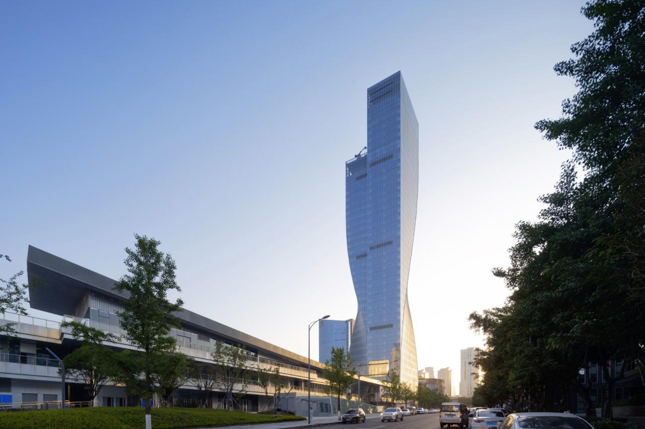BIM建筑|重庆高科太阳座 / Aedas BIM建筑|重庆高科太阳座 / Aedas