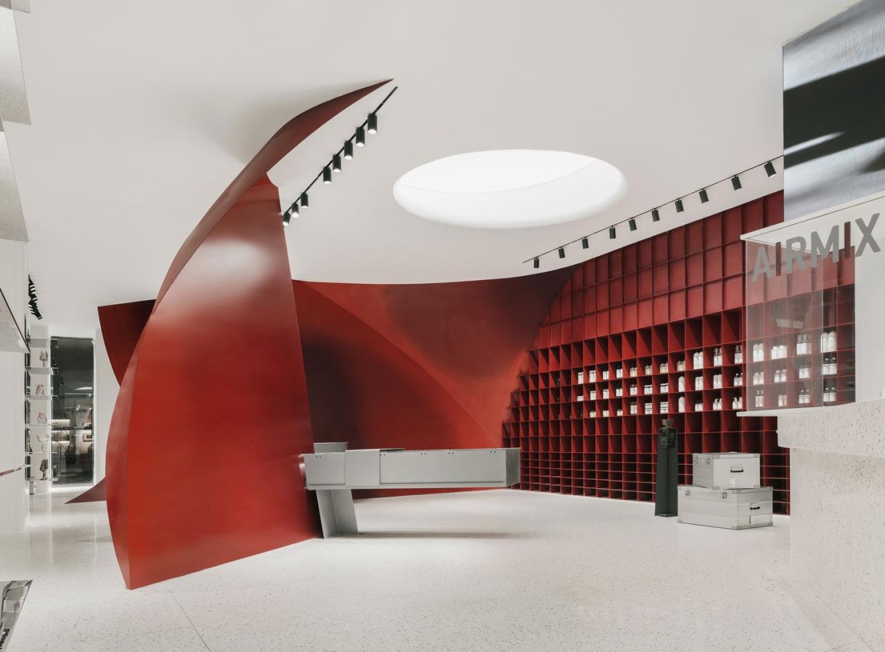 BIM建筑|AIRMIX生活方式概念店 / SpActrum谱观 BIM建筑|AIRMIX生活方式概念店 / SpActrum谱观