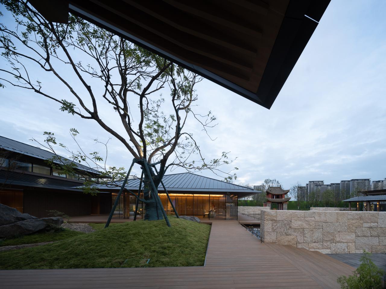 BIM建筑|昆明草海文星楼公园项目 / XAA建筑事务所詹涛工作室 BIM建筑|昆明草海文星楼公园项目 / XAA建筑事务所詹涛工作室