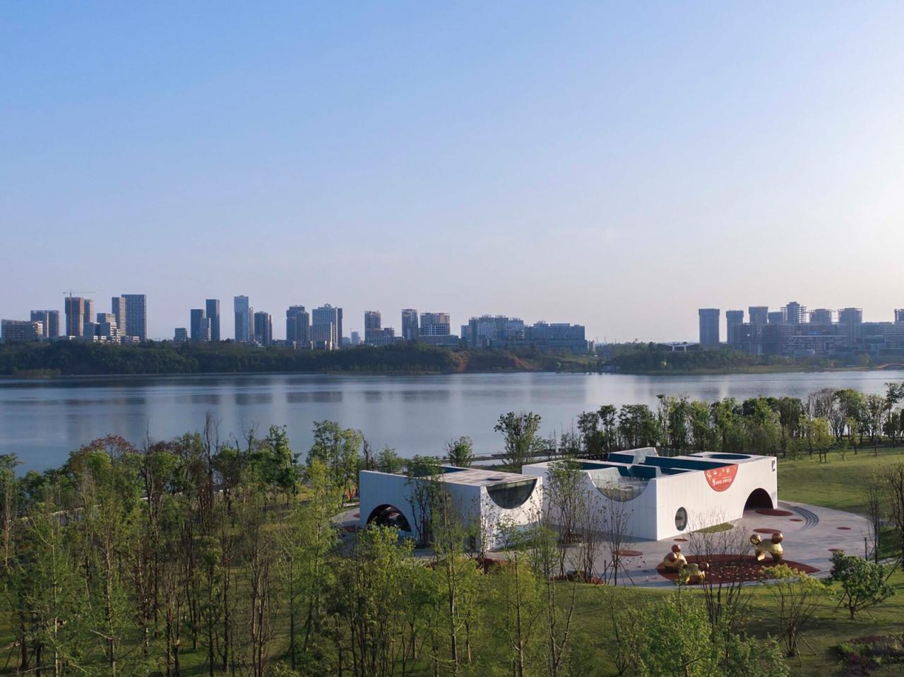 BIM建筑|方.fun 兴隆湖儿童艺术中心 / 相对建筑 BIM建筑|方.fun 兴隆湖儿童艺术中心 / 相对建筑