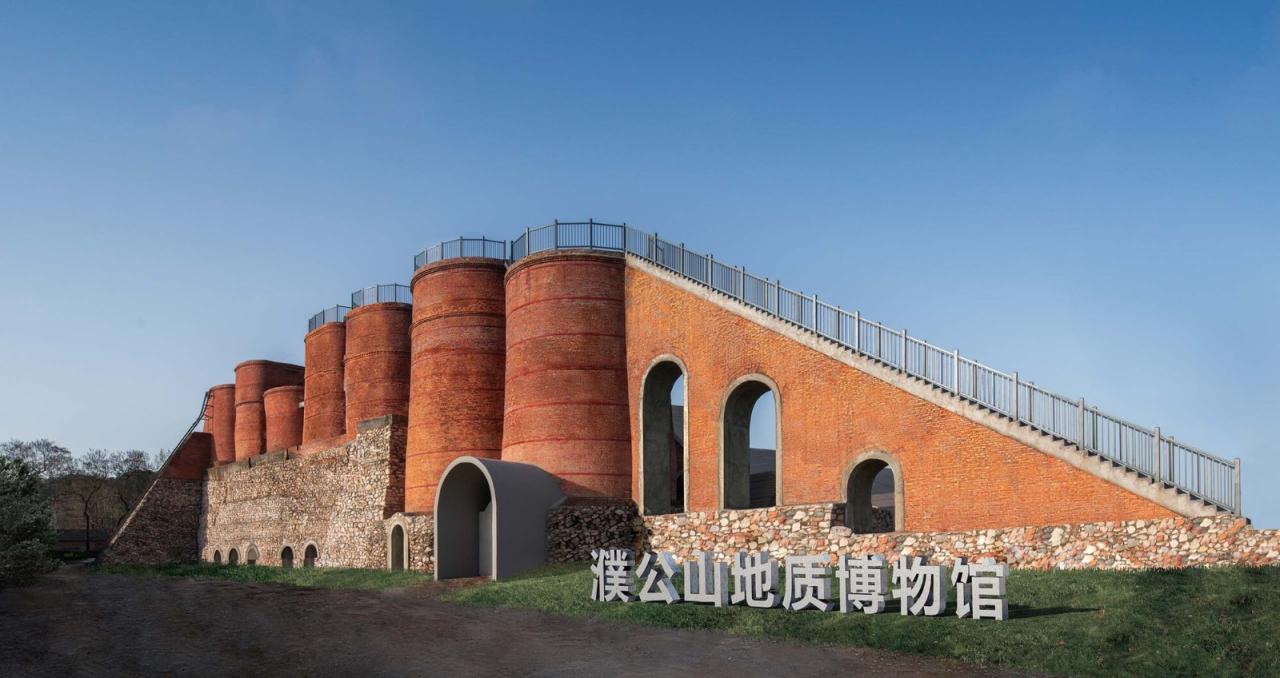 BIM建筑|濮公山地质(石灰矿)博物馆 / 华中科技大学建筑与城市规划学院李保峰教授工作室 BIM建筑|濮公山地质(石灰矿)博物馆 / 华中科技大学建筑与城市规划学院李保峰教授工作室