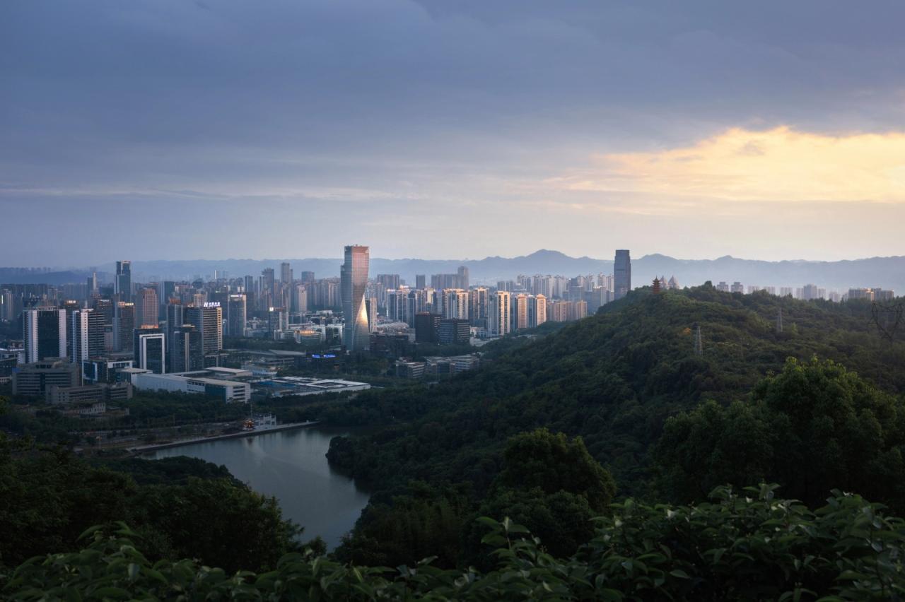 BIM建筑|重庆高科太阳座 / Aedas BIM建筑|重庆高科太阳座 / Aedas