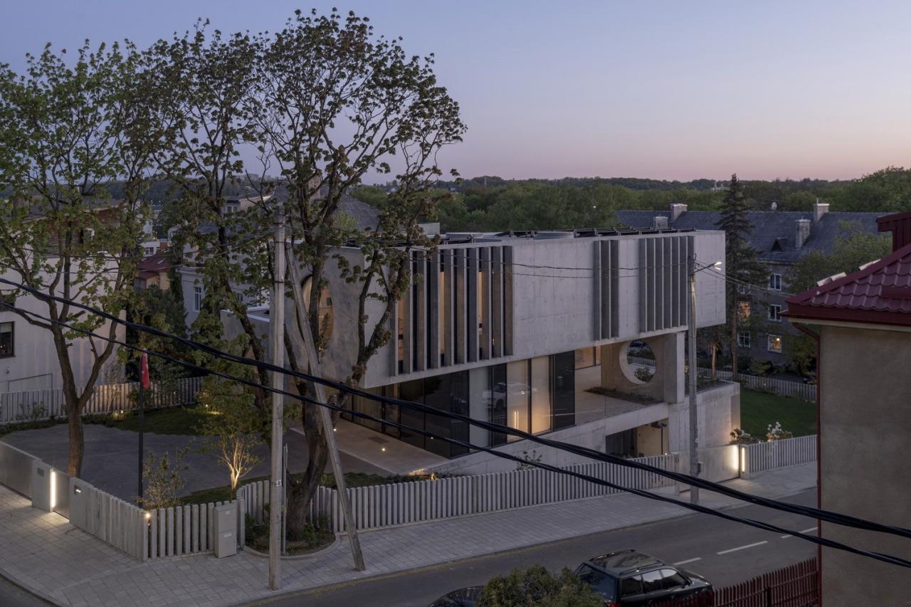 BIM建筑|现代主义混凝土住宅,考纳斯之家 / Architectural Bureau G.Natkevicius & Partners BIM建筑|现代主义混凝土住宅,考纳斯之家 / Architectural Bureau G.Natkevicius & Partners