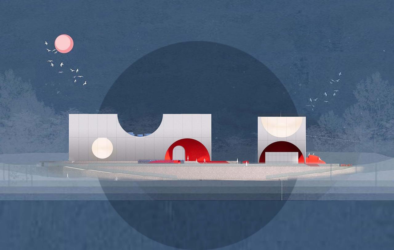 BIM建筑|方.fun 兴隆湖儿童艺术中心 / 相对建筑 BIM建筑|方.fun 兴隆湖儿童艺术中心 / 相对建筑