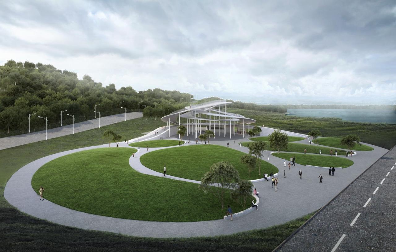 BIM建筑|云竹湖游客中心 / 堤由匡建筑设计工作室+谜舍设计工作室 BIM建筑|云竹湖游客中心 / 堤由匡建筑设计工作室+谜舍设计工作室