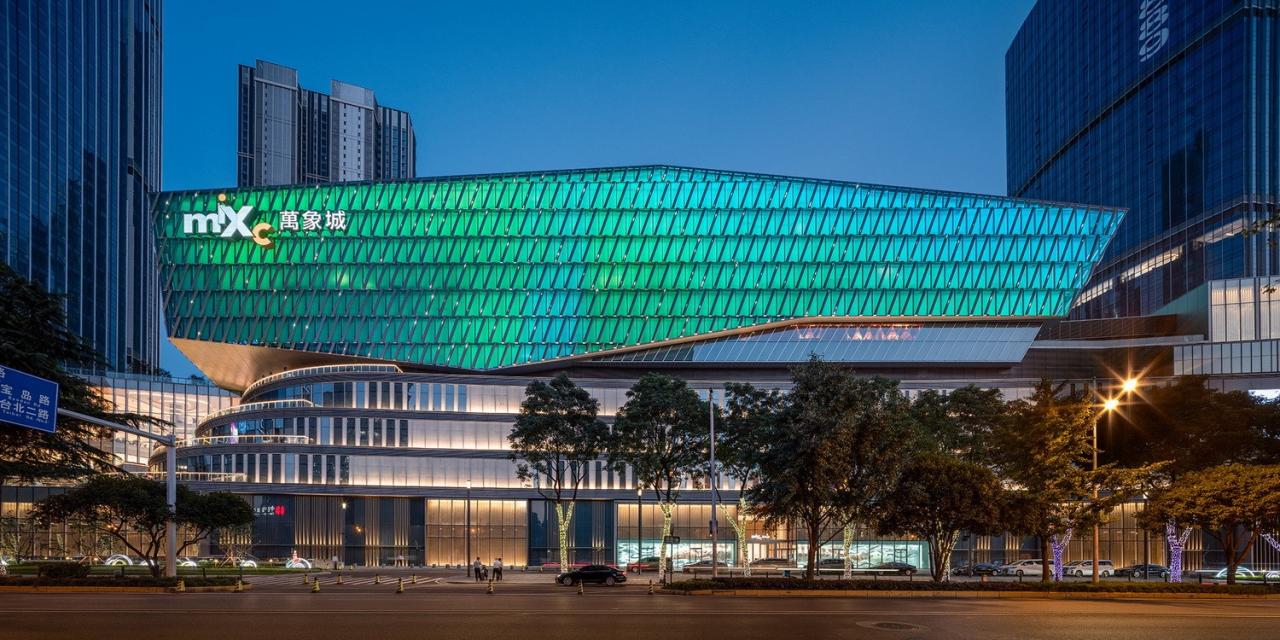 BIM建筑|武汉万象城:“水晶之冠”,光之“万象”/ GD大观国际 BIM建筑|武汉万象城:“水晶之冠”,光之“万象”/ GD大观国际