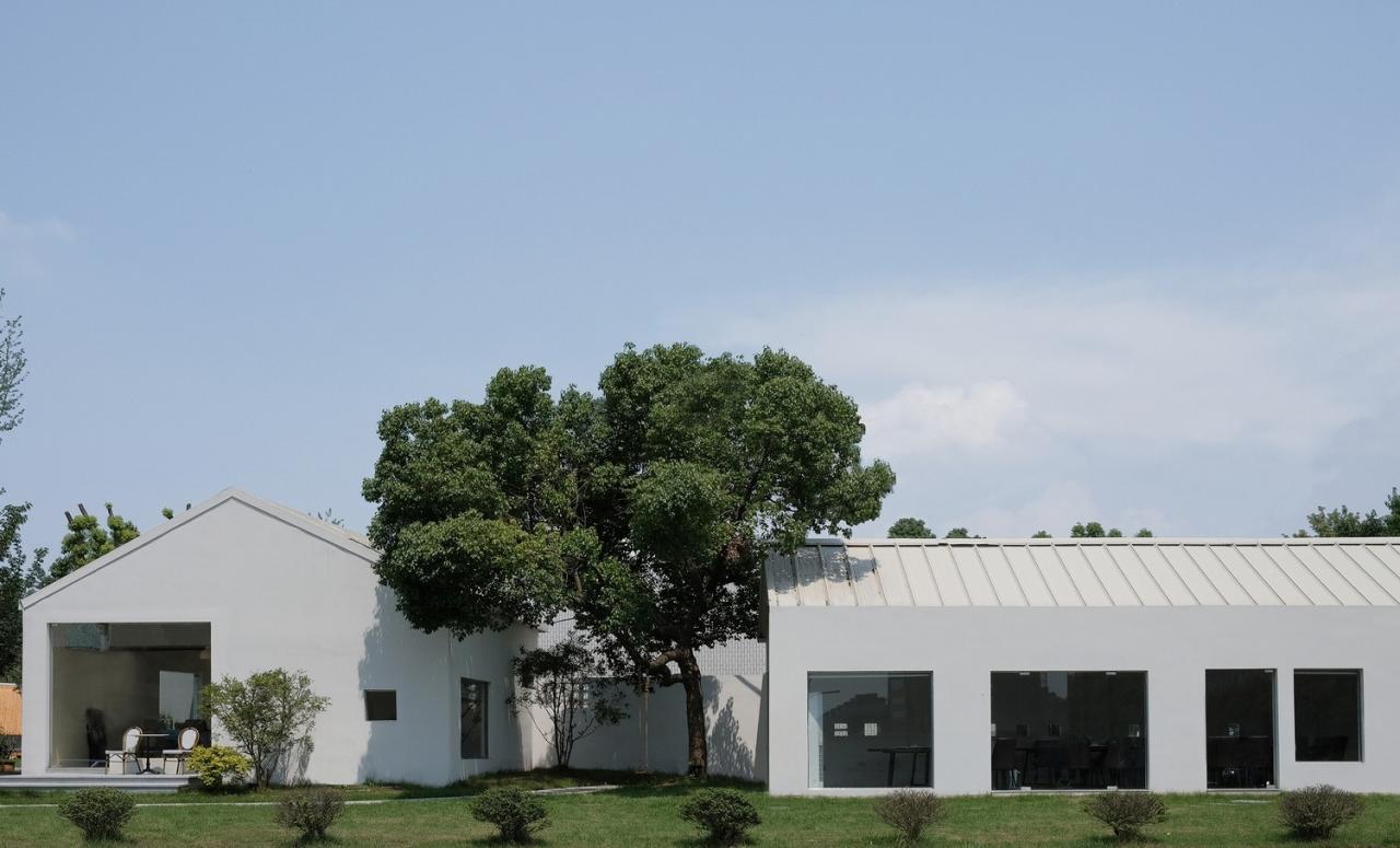 BIM建筑|乡亲们的院子餐厅 / 有点设计 BIM建筑|乡亲们的院子餐厅 / 有点设计