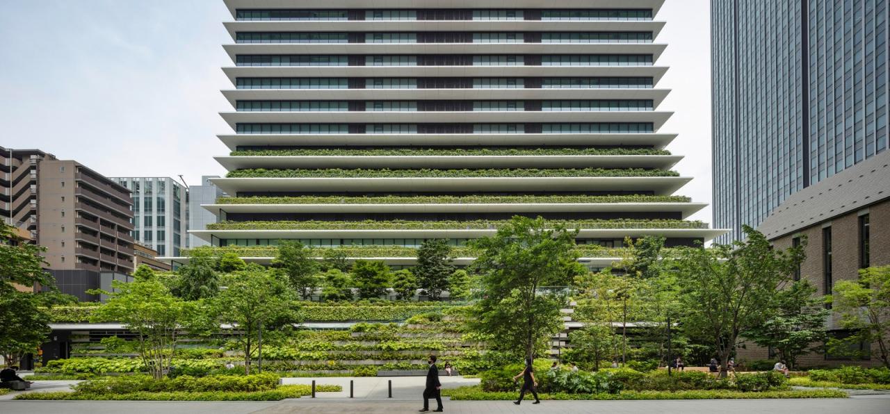 BIM建筑|东京最高区,虎之门之丘 / ingenhoven architects BIM建筑|东京最高区,虎之门之丘 / ingenhoven architects