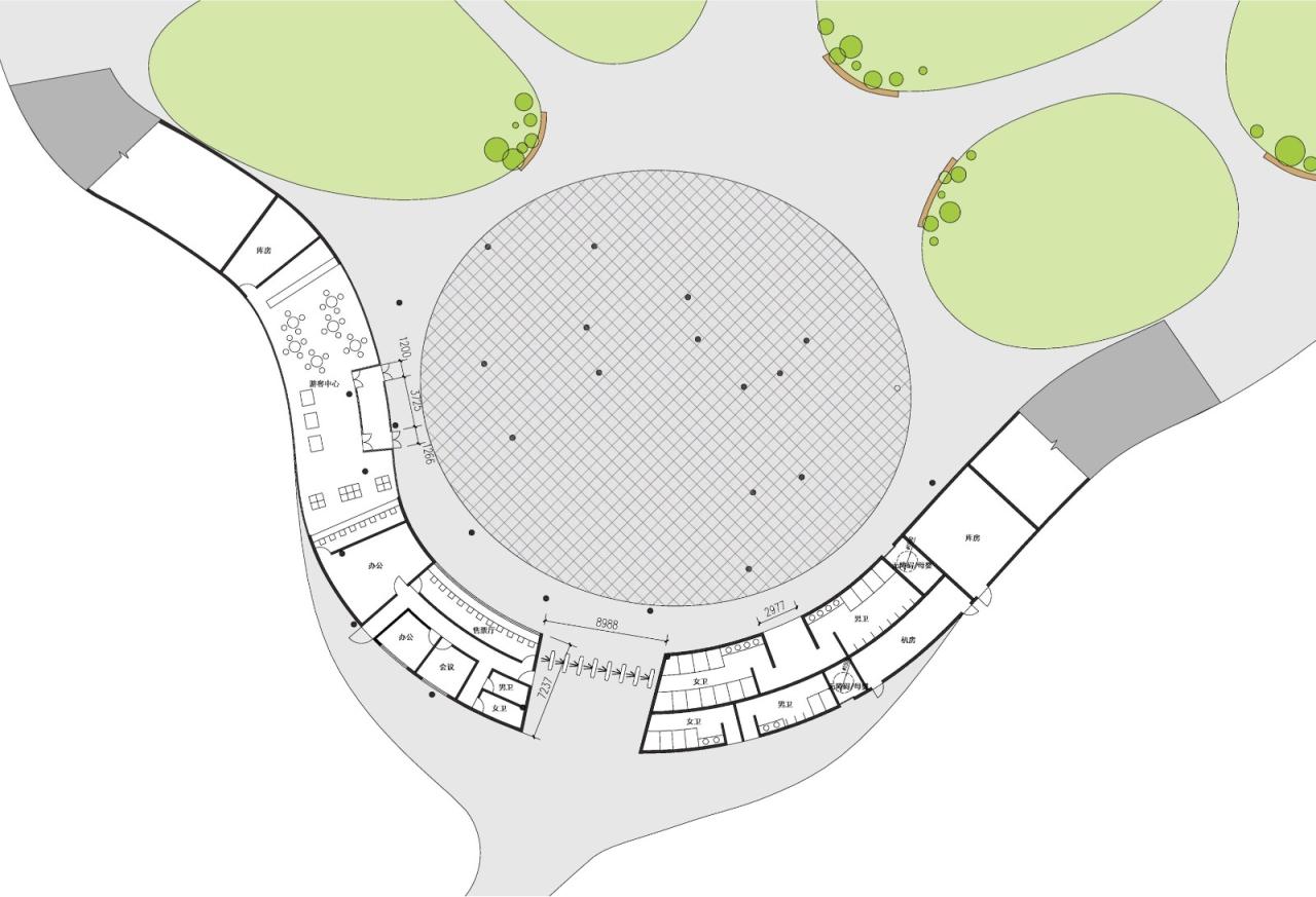 BIM建筑|云竹湖游客中心 / 堤由匡建筑设计工作室+谜舍设计工作室 BIM建筑|云竹湖游客中心 / 堤由匡建筑设计工作室+谜舍设计工作室