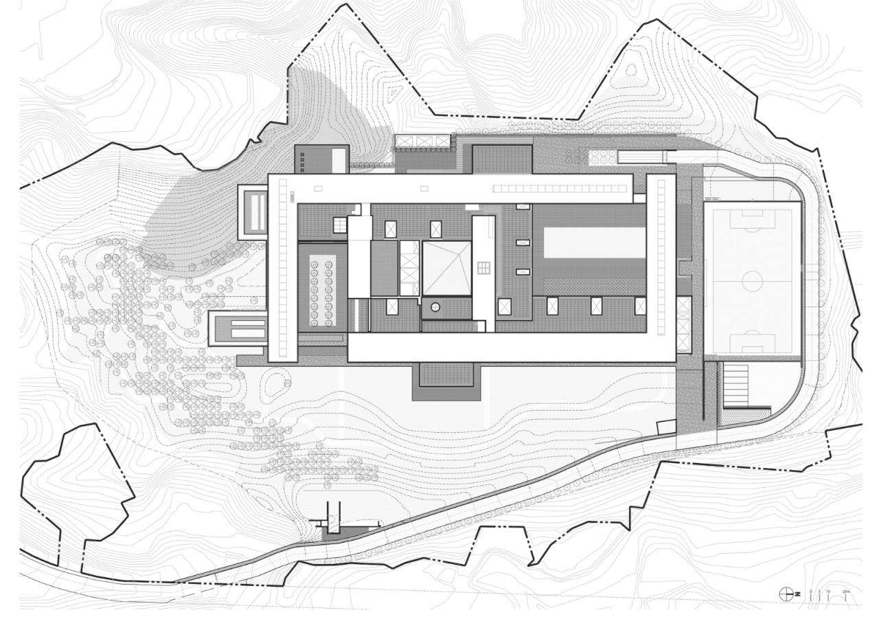 BIM建筑|韩国现代集团全球合作伙伴中心+庆州大学校园区 / Hyunjun Mihn + mp_art architects BIM建筑|韩国现代集团全球合作伙伴中心+庆州大学校园区 / Hyunjun Mihn + mp_art architects