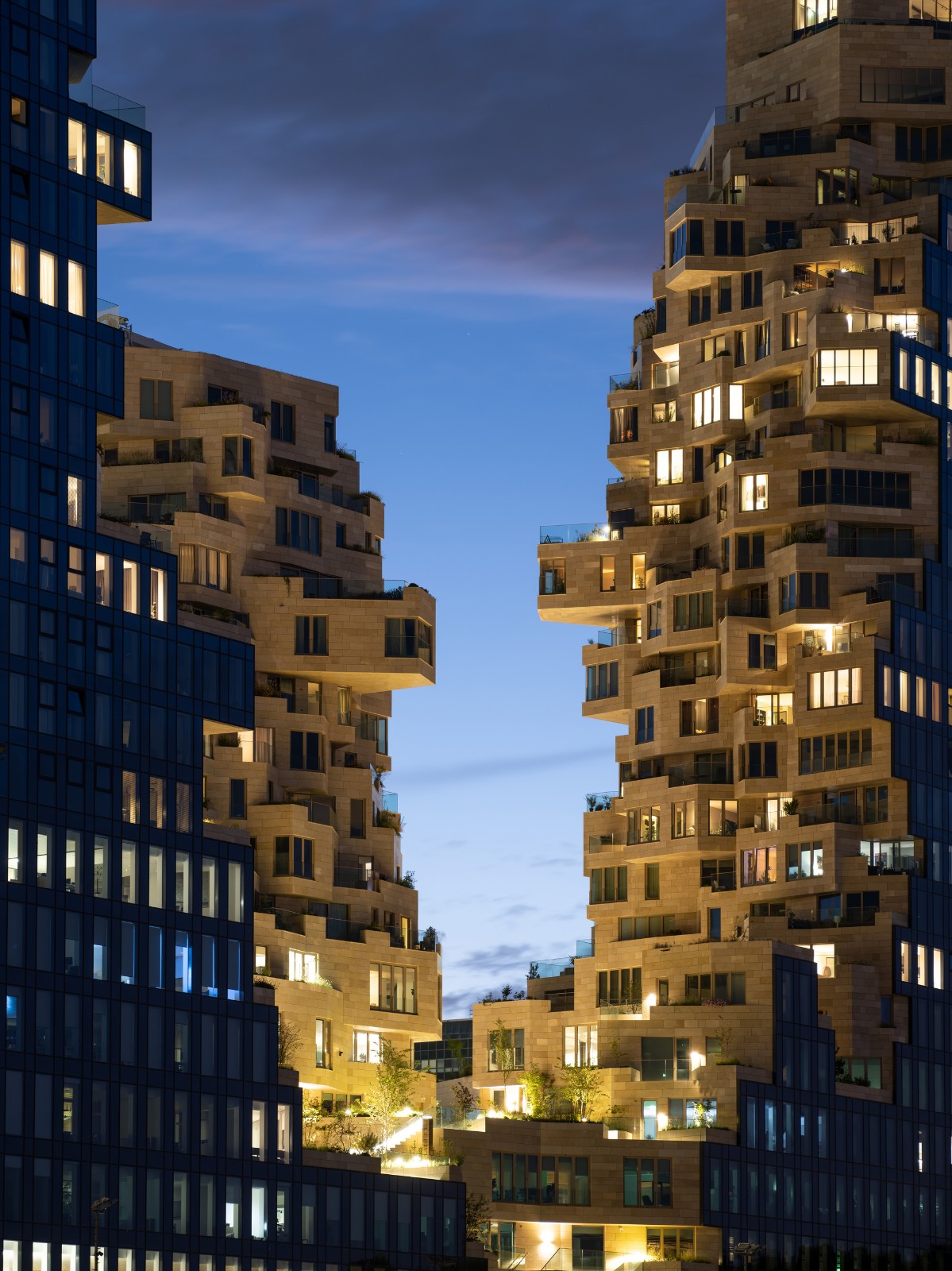 BIM建筑|“山谷”塔楼群 / MVRDV BIM建筑|“山谷”塔楼群 / MVRDV