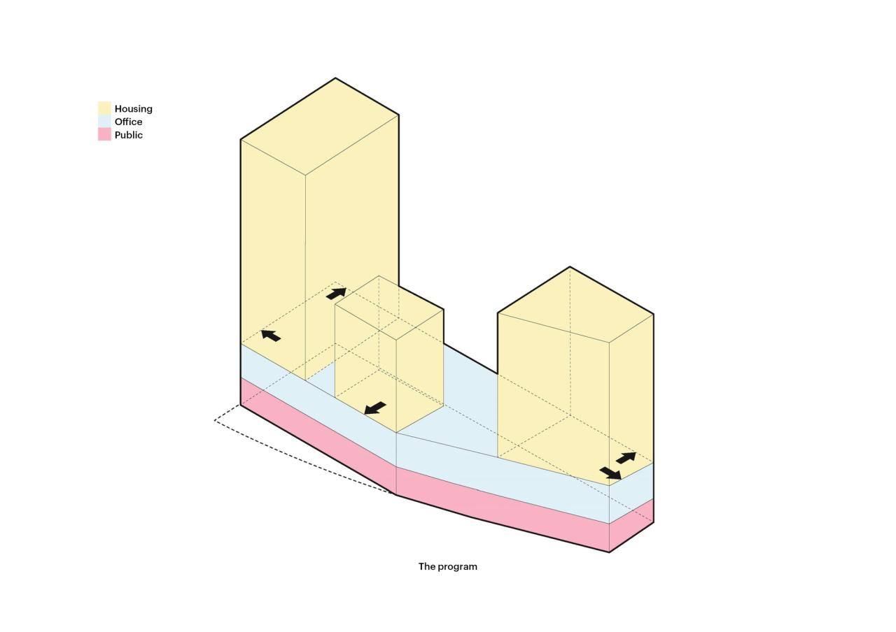 BIM建筑|“山谷”塔楼群 / MVRDV BIM建筑|“山谷”塔楼群 / MVRDV