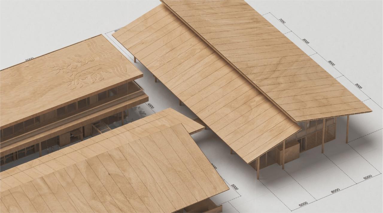 BIM建筑|普罗理想国集市 / a9a建筑设计事务所 BIM建筑|普罗理想国集市 / a9a建筑设计事务所