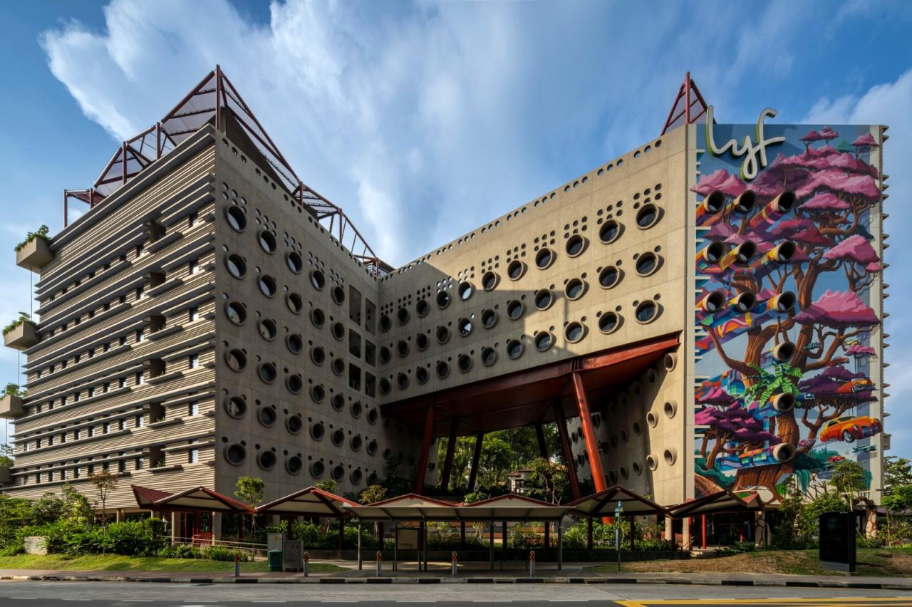 BIM建筑|lyf 纬壹科技城共享公寓 / WOHA BIM建筑|lyf 纬壹科技城共享公寓 / WOHA