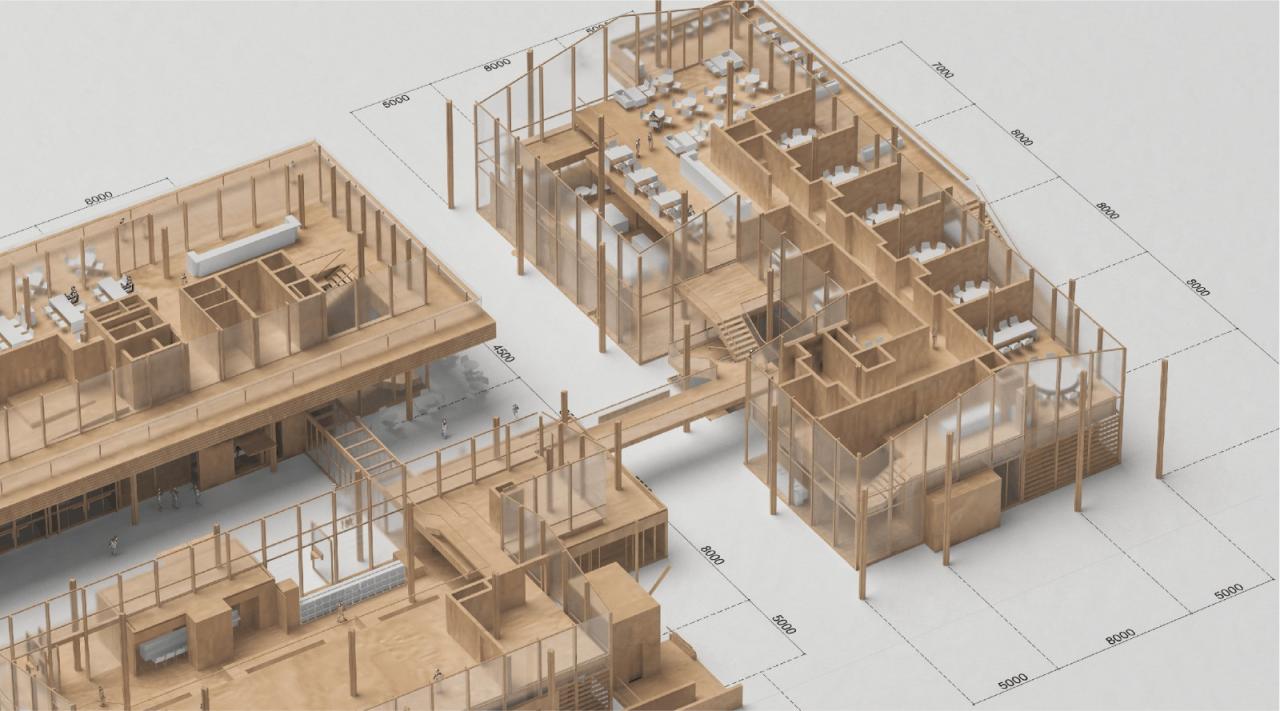 BIM建筑|普罗理想国集市 / a9a建筑设计事务所 BIM建筑|普罗理想国集市 / a9a建筑设计事务所