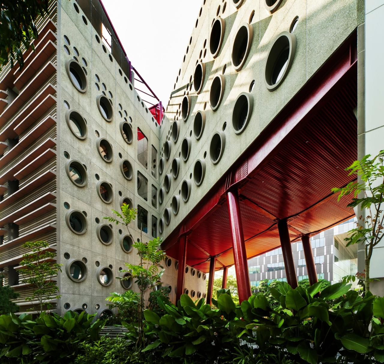 BIM建筑|lyf 纬壹科技城共享公寓 / WOHA BIM建筑|lyf 纬壹科技城共享公寓 / WOHA