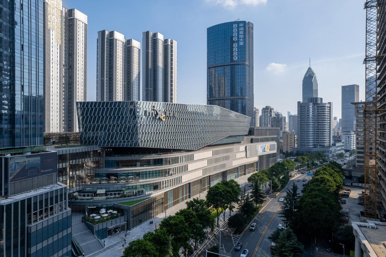 BIM建筑|武汉万象城:“水晶之冠”,光之“万象”/ GD大观国际 BIM建筑|武汉万象城:“水晶之冠”,光之“万象”/ GD大观国际