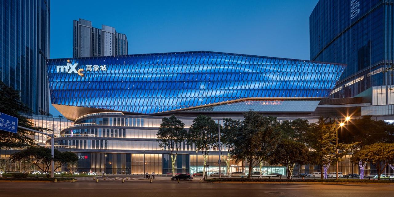 BIM建筑|武汉万象城:“水晶之冠”,光之“万象”/ GD大观国际 BIM建筑|武汉万象城:“水晶之冠”,光之“万象”/ GD大观国际