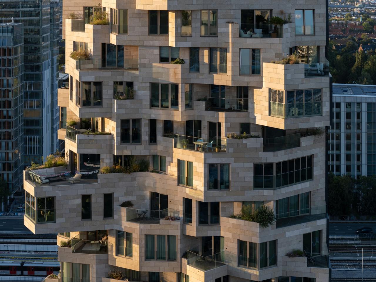 BIM建筑|“山谷”塔楼群 / MVRDV BIM建筑|“山谷”塔楼群 / MVRDV