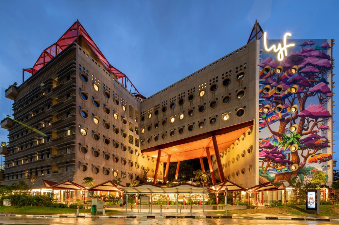 BIM建筑|lyf 纬壹科技城共享公寓 / WOHA BIM建筑|lyf 纬壹科技城共享公寓 / WOHA