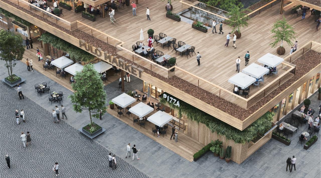 BIM建筑|普罗理想国集市 / a9a建筑设计事务所 BIM建筑|普罗理想国集市 / a9a建筑设计事务所