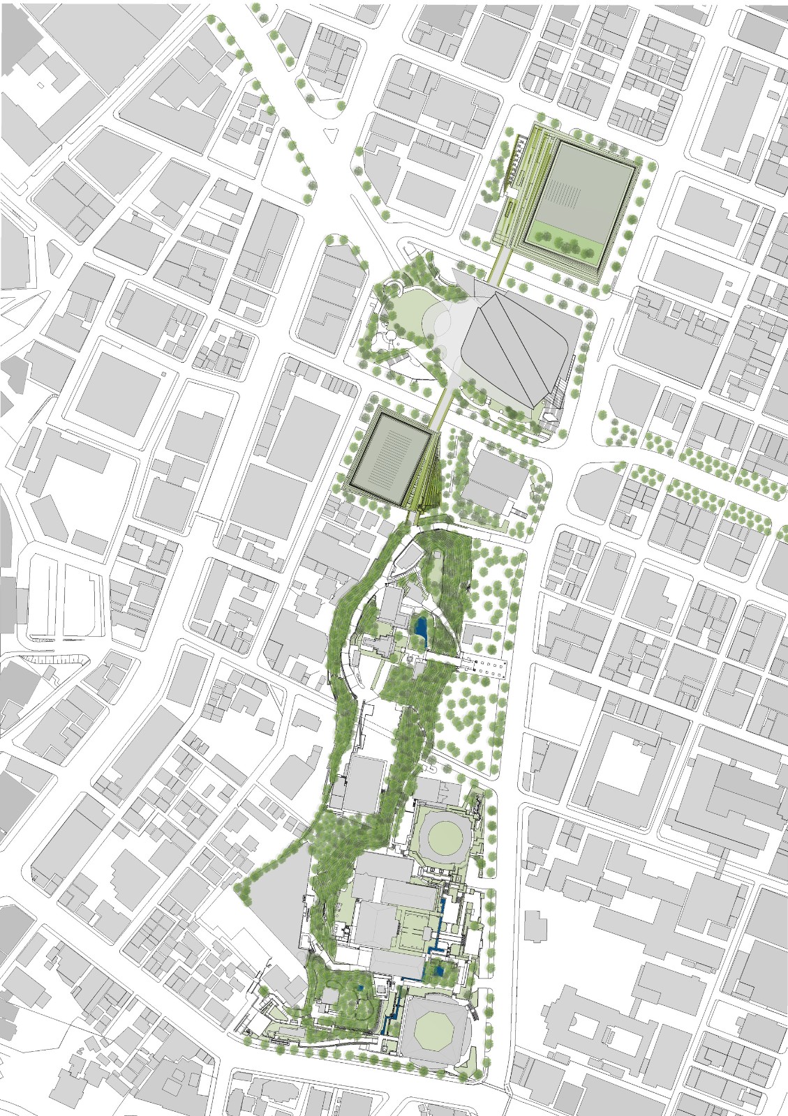 BIM建筑|东京最高区,虎之门之丘 / ingenhoven architects BIM建筑|东京最高区,虎之门之丘 / ingenhoven architects