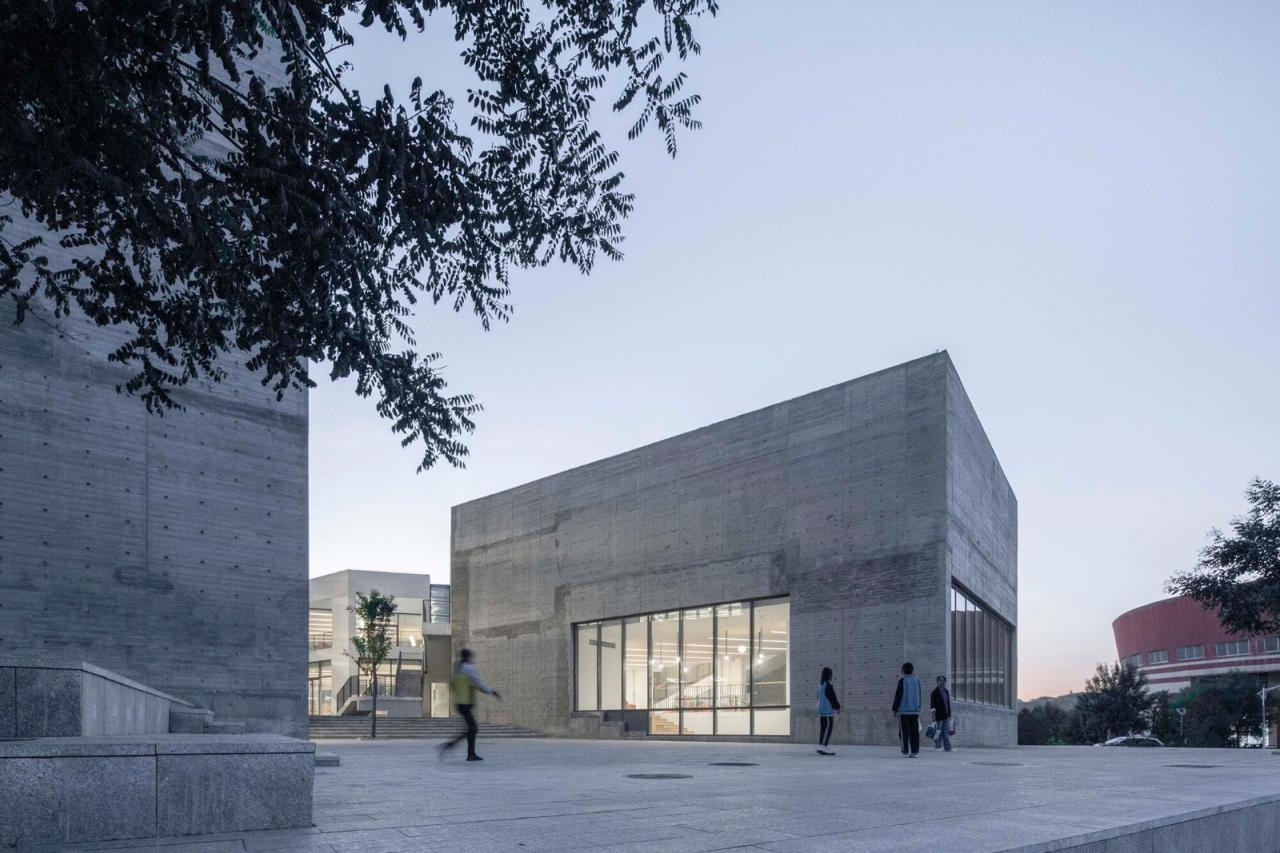 BIM建筑|友兰中学图艺综合楼 / WAU建筑事务所 BIM建筑|友兰中学图艺综合楼 / WAU建筑事务所