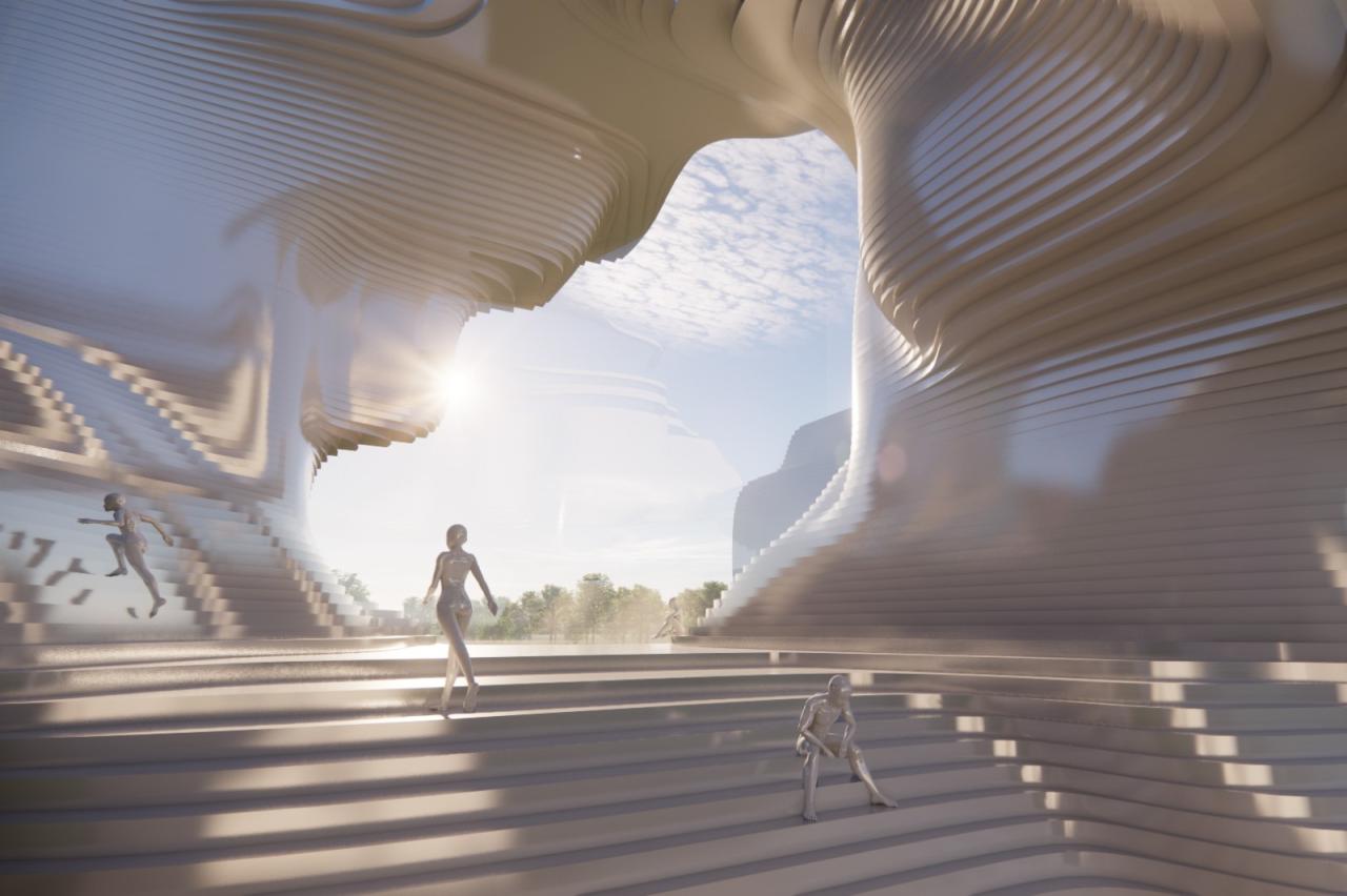 BIM建筑|5个获奖作品,全球最大元宇宙平台Decentraland建筑大赛 / CAA LAB BIM建筑|5个获奖作品,全球最大元宇宙平台Decentraland建筑大赛 / CAA LAB