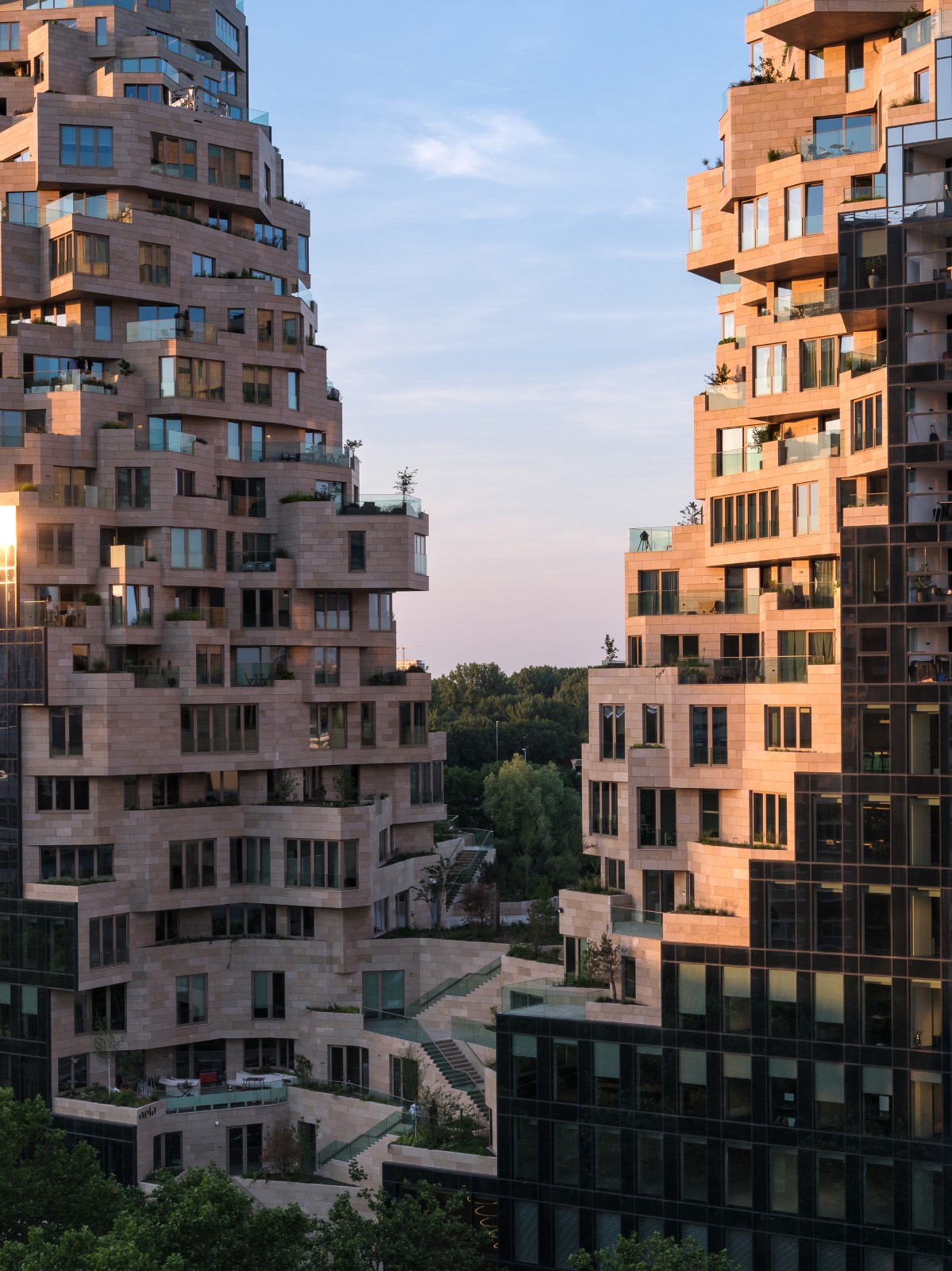 BIM建筑|“山谷”塔楼群 / MVRDV BIM建筑|“山谷”塔楼群 / MVRDV