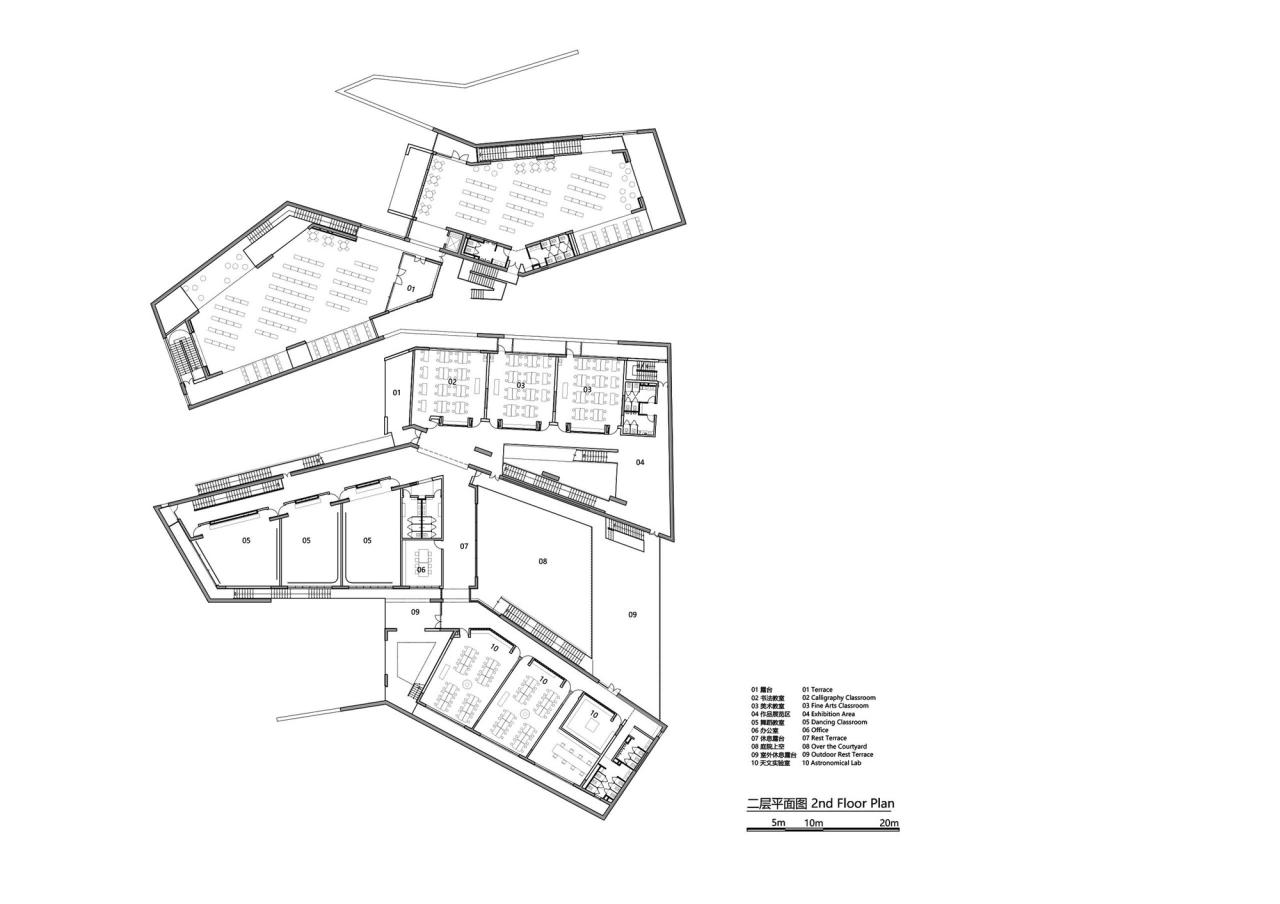 BIM建筑|友兰中学图艺综合楼 / WAU建筑事务所 BIM建筑|友兰中学图艺综合楼 / WAU建筑事务所