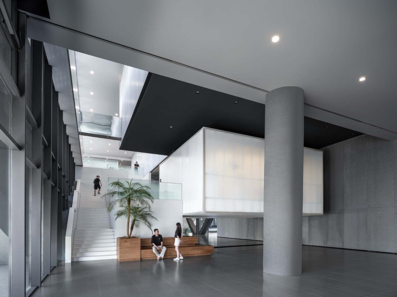 BIM建筑|道生天合上海临港总部园区 / 杜兹设计 BIM建筑|道生天合上海临港总部园区 / 杜兹设计