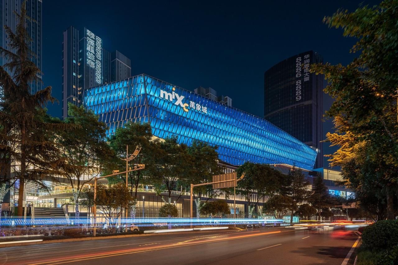 BIM建筑|武汉万象城:“水晶之冠”,光之“万象”/ GD大观国际 BIM建筑|武汉万象城:“水晶之冠”,光之“万象”/ GD大观国际