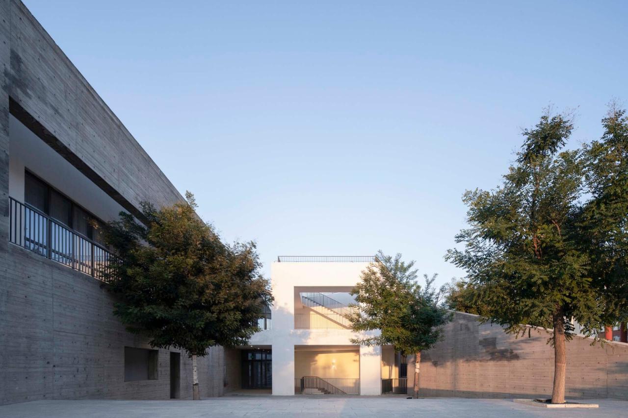 BIM建筑|友兰中学图艺综合楼 / WAU建筑事务所 BIM建筑|友兰中学图艺综合楼 / WAU建筑事务所