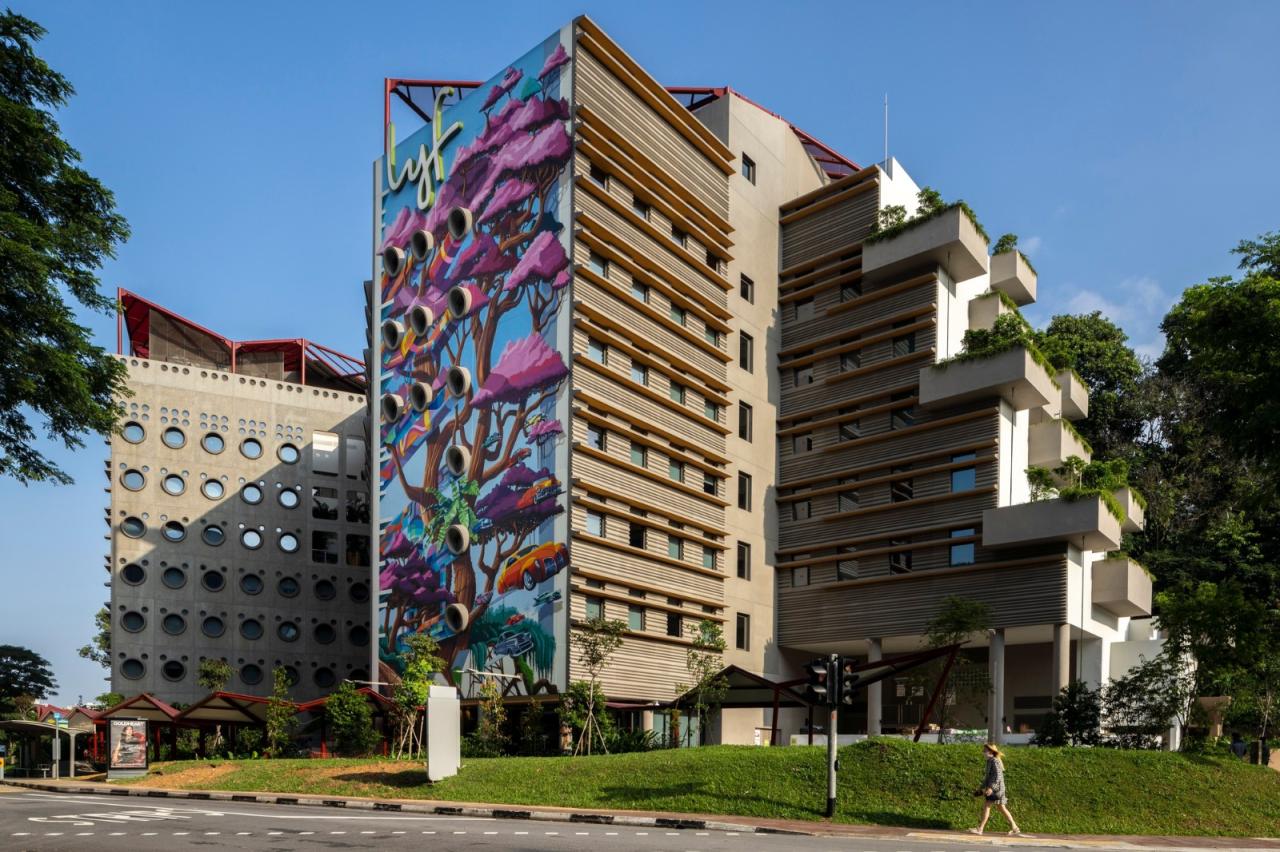 BIM建筑|lyf 纬壹科技城共享公寓 / WOHA BIM建筑|lyf 纬壹科技城共享公寓 / WOHA