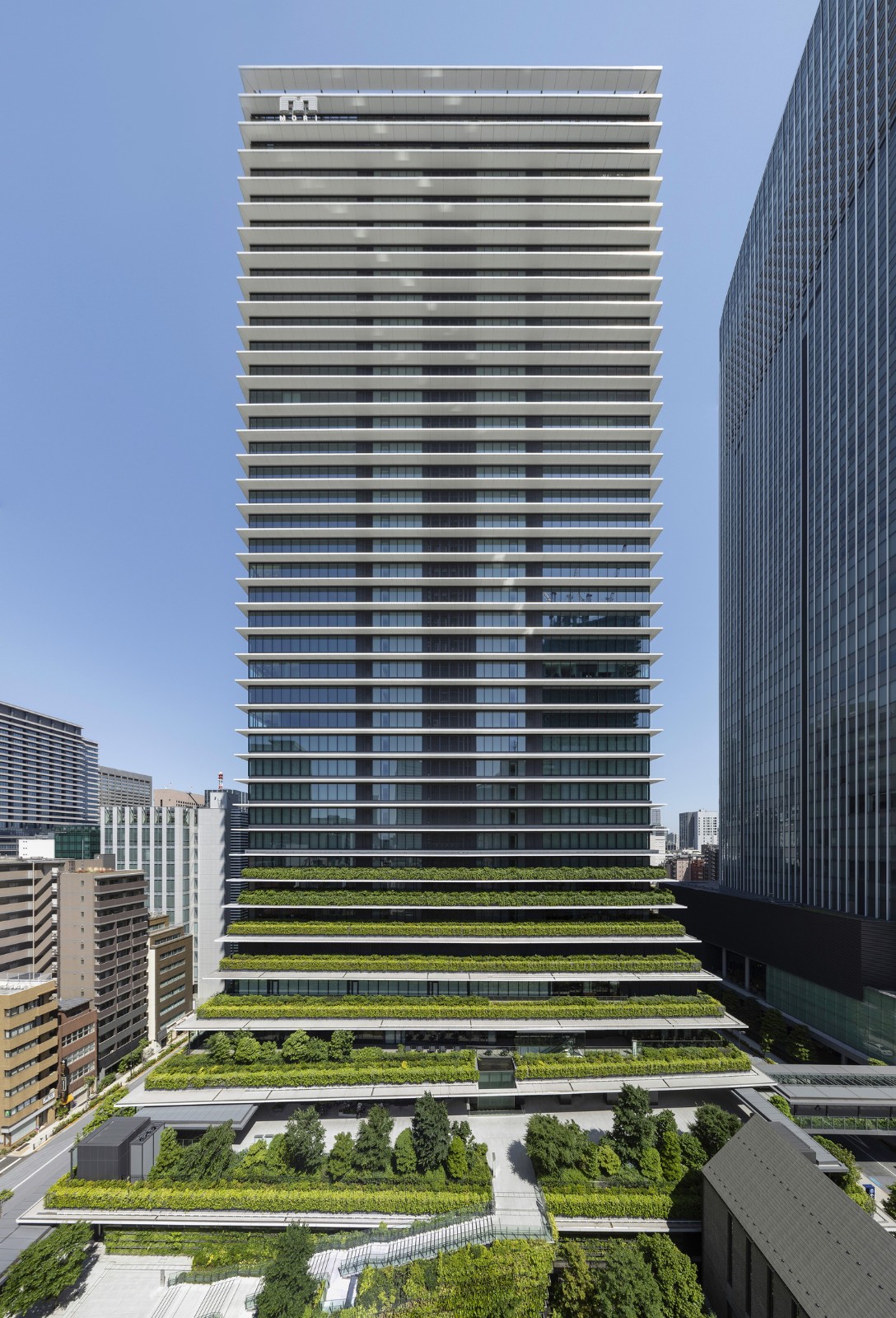 BIM建筑|东京最高区,虎之门之丘 / ingenhoven architects BIM建筑|东京最高区,虎之门之丘 / ingenhoven architects