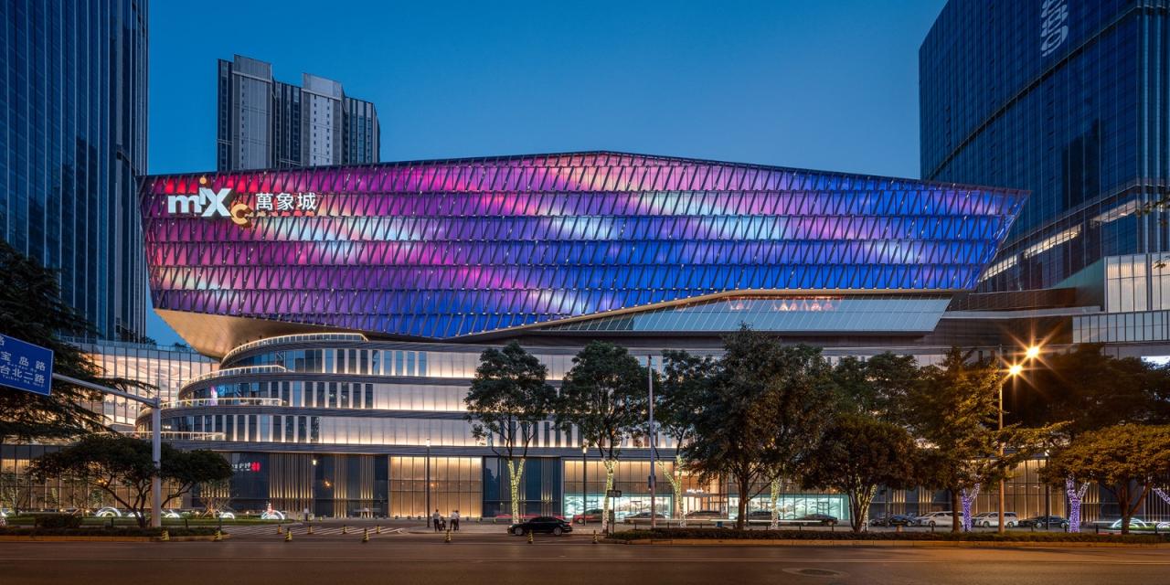 BIM建筑|武汉万象城:“水晶之冠”,光之“万象”/ GD大观国际 BIM建筑|武汉万象城:“水晶之冠”,光之“万象”/ GD大观国际