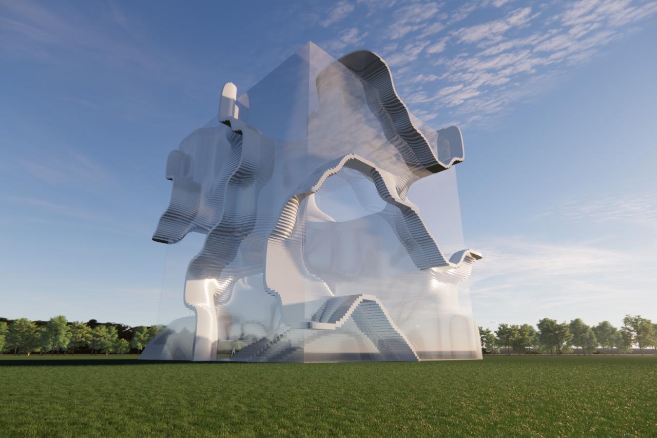 BIM建筑|5个获奖作品,全球最大元宇宙平台Decentraland建筑大赛 / CAA LAB BIM建筑|5个获奖作品,全球最大元宇宙平台Decentraland建筑大赛 / CAA LAB