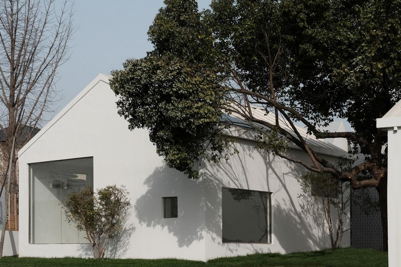 BIM建筑|乡亲们的院子餐厅 / 有点设计 BIM建筑|乡亲们的院子餐厅 / 有点设计