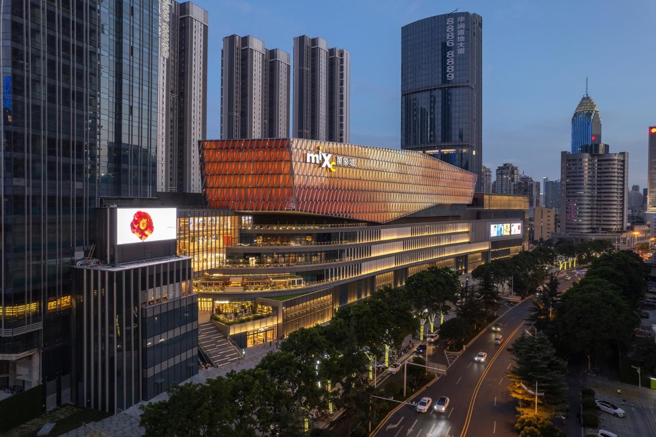 BIM建筑|武汉万象城:“水晶之冠”,光之“万象”/ GD大观国际 BIM建筑|武汉万象城:“水晶之冠”,光之“万象”/ GD大观国际