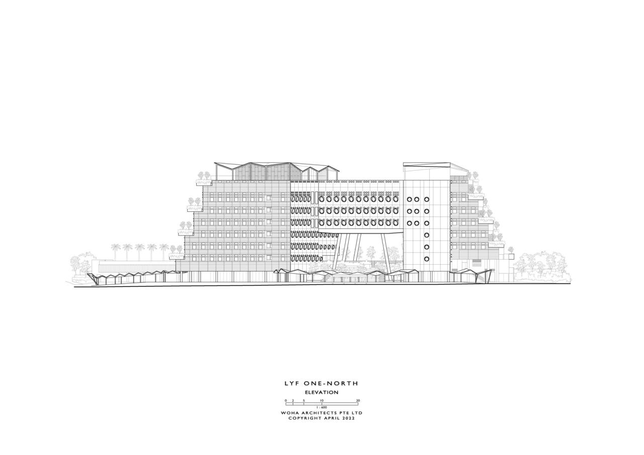 BIM建筑|lyf 纬壹科技城共享公寓 / WOHA BIM建筑|lyf 纬壹科技城共享公寓 / WOHA