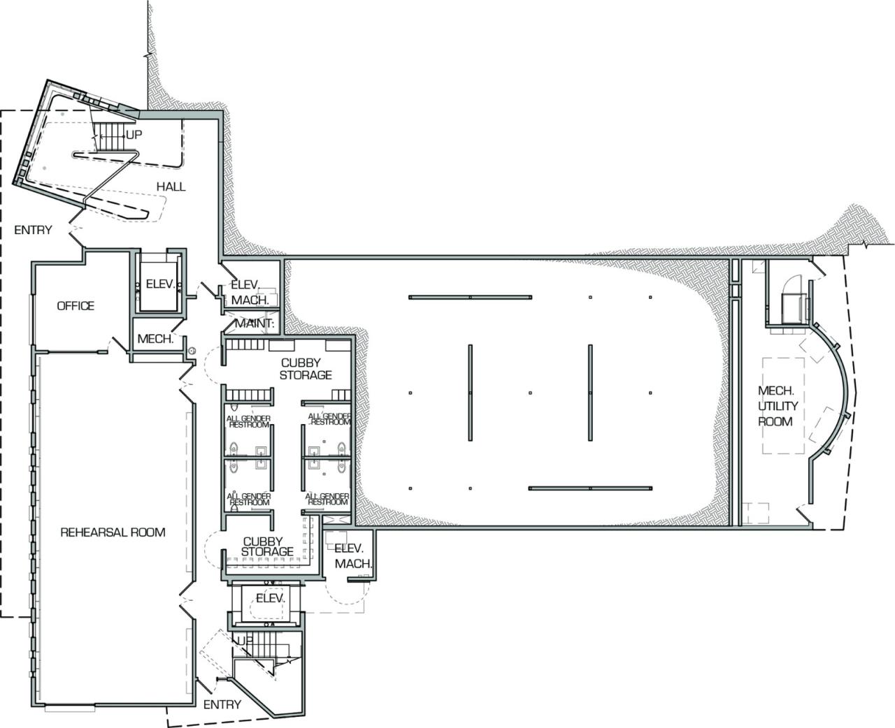 BIM建筑|Glorya Kaufman 表演艺术中心 / AUX Architecture BIM建筑|Glorya Kaufman 表演艺术中心 / AUX Architecture