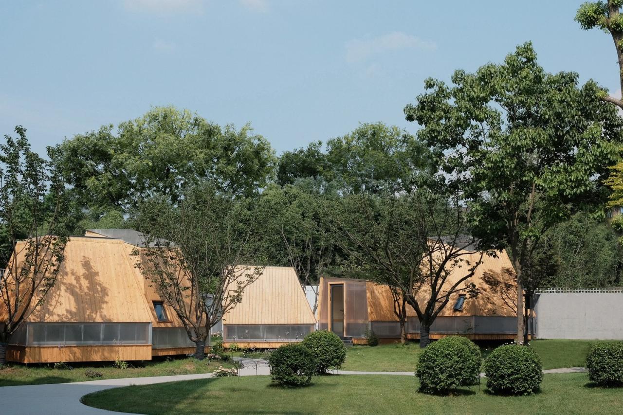 BIM建筑|乡亲们的院子餐厅 / 有点设计 BIM建筑|乡亲们的院子餐厅 / 有点设计