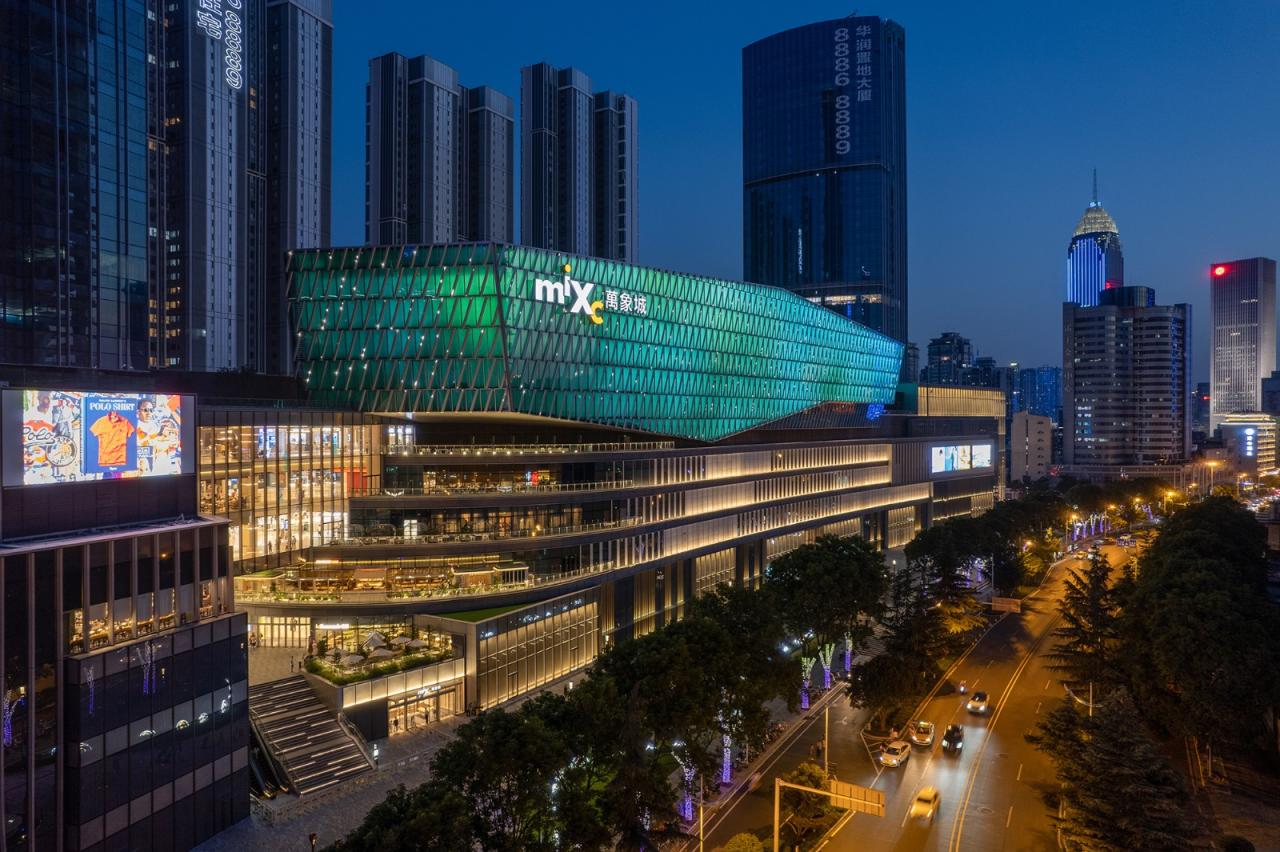 BIM建筑|武汉万象城:“水晶之冠”,光之“万象”/ GD大观国际 BIM建筑|武汉万象城:“水晶之冠”,光之“万象”/ GD大观国际